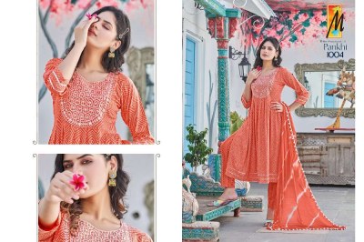 Master new launch Pankhi Nyra cut ready made salwar suits wholesaler price in India  kurtis catalogs