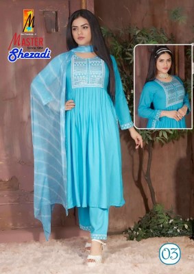 Master new launch shezadi nyra cute ready made salwar kameez wholesaler  kurtis catalogs