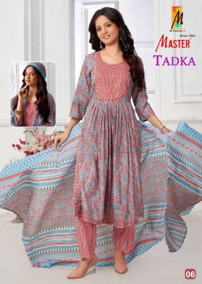 Master presents tadka nayra cut top pants with dupatta set wholesale Kurti catalogue  kurtis catalogs