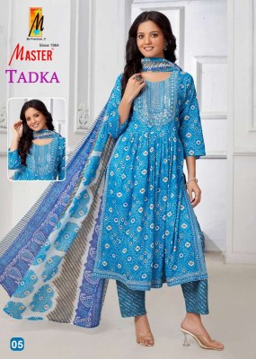 Master presents tadka nayra cut top pants with dupatta set wholesale Kurti catalogue  kurtis catalogs