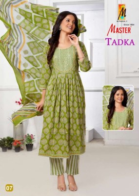 Master presents tadka nayra cut top pants with dupatta set wholesale Kurti catalogue  kurtis catalogs