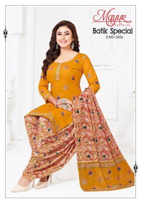 Mayur Creation Batik Special Vol 32 Cotton Dress Material Wholesale Ethnic Printed Fabric dress material catalogs