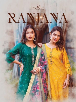 Mayur Fashion Ranjana Collection Festive Wear Designer Handwork Readymade Salwar suits catalogue wholesale  Mayur Kurti