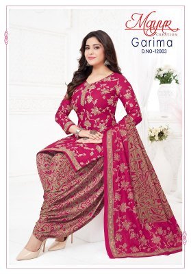 Mayur Garima Vol 12 Pure Cotton Dress Material Heavy Cotton Unstitched Suits ethnic Wholesale Mayur Kurti