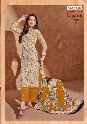 Mayur Kiyana Vol 1 Pure Cotton Printed Dress Material Wholesale catalogue  salwar kameez catalogs