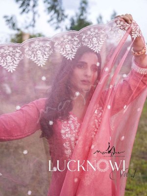 Mayur Lucknowi vol 4 Designer  Festive Collection Readymade Suits Wholesale catalogue  Mayur Kurti