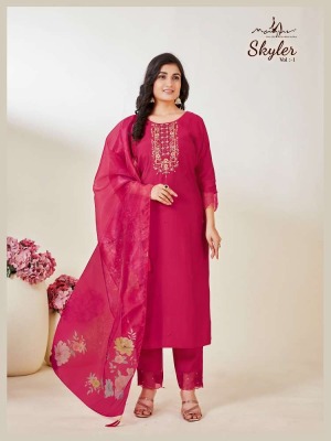 Mayur Skyler Vol 1 Kurti Pant With Organza Dupatta set Kurti  catalogue  kurtis catalogs