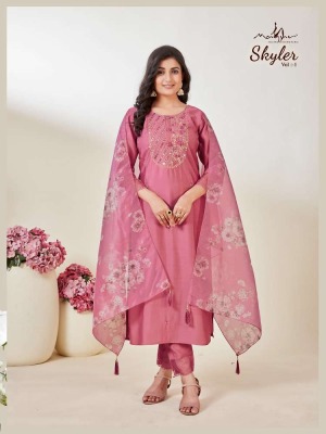 Mayur Skyler Vol 1 Kurti Pant With Organza Dupatta set Kurti  catalogue  kurtis catalogs