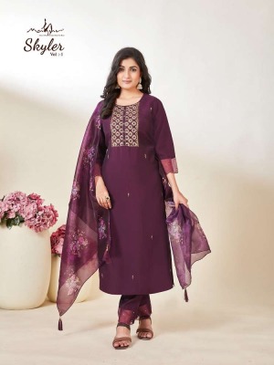 Mayur Skyler Vol 1 Kurti Pant With Organza Dupatta set Kurti  catalogue  kurtis catalogs