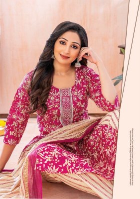 Mayur by Elegance Vol 3 Kurta Style With Neck Embroidery Tie Patti Work readymade suit catalogue at low rate readymade suit catalogs