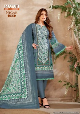 Mayur by Nigar vol 3 pure cotton printed unstitched dress material catalogue at low rate salwar kameez catalogs