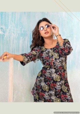 Mayur by Nivisha vol 1 heavy reyon foil printed tunic style kurti catalogue at low rate kurtis catalogs