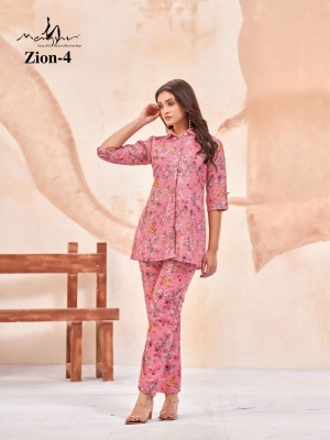 Mayur by Zion heavy pure cotton printed cordset catalogue at low rate Size wise Combo Set