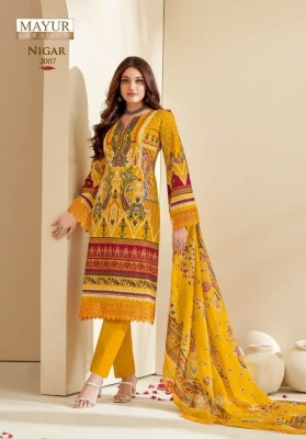 Mayur creation by Nigar vol 2 fancy cotton printed karachi suit catalogue Karachi suits catalogs