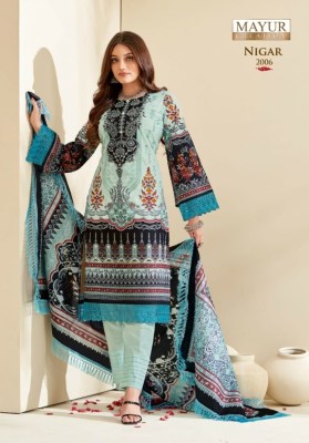 Mayur creation by Nigar vol 2 fancy cotton printed karachi suit catalogue Karachi suits catalogs