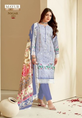 Mayur creation by Nigar vol 2 fancy cotton printed karachi suit catalogue Karachi suits catalogs