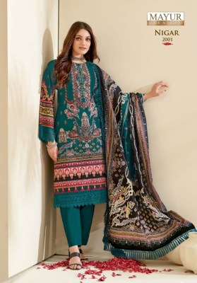 Mayur creation by Nigar vol 2 fancy cotton printed karachi suit catalogue Karachi suits catalogs