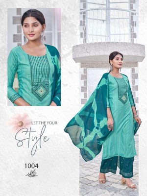 Mayur new rasam premium rayon designer Kurti with palazzo and dupatta set catalogue wholesale  kurtis catalogs