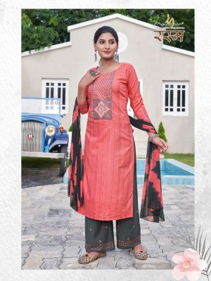 Mayur new rasam premium rayon designer Kurti with palazzo and dupatta set catalogue wholesale  kurtis catalogs