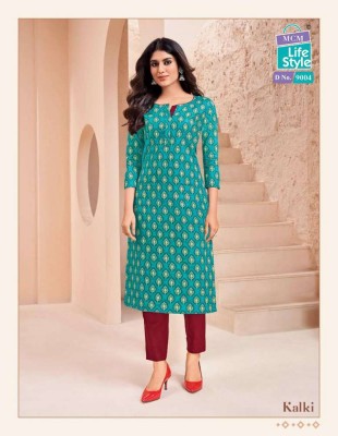 Mcm Life style presents Kalki vol 2 pure cotton printed Kurti wholesale Kurti catalogue  kurtis catalogs