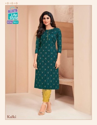 Mcm by kalki vol 3 straight heavy cotton printed kurti catalogue at low rate kurtis catalogs