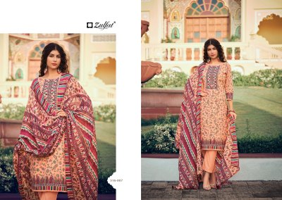 Meera by Zulfat exclusive designer pure cotton designer unstitched dress material catalogue at amaviexpo salwar kameez catalogs