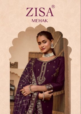 Mehak by Zisa present new exclusive embroidered straight readymade suit catalogue at low rate   zisa