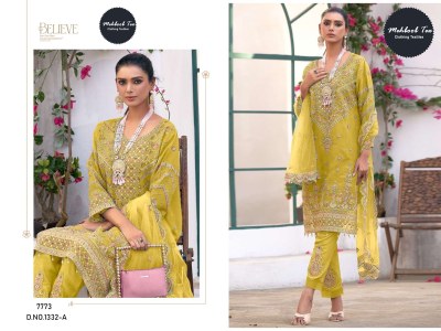 Mehboob tex by Design No 1332 fancy hand work Pakistani suit catalogue  pakistani suit catalogs