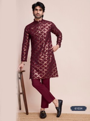 Mens Tradition Design No 61034 Exclusive Festival Wear only Kurta collection 2025  Mens