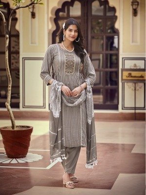 Merkee by Karissa premium reyon printed kurti pant and dupatta catalogue at low rate readymade suit catalogs