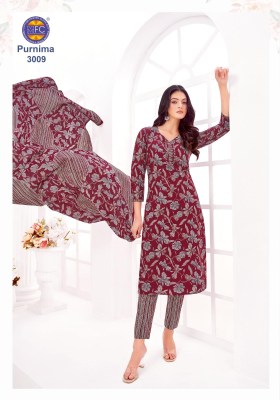 Mfc Purnima Vol-03 Dress Material  Pure Heavy Cotton Printed Dress  Wholesale Price  dress material catalogs