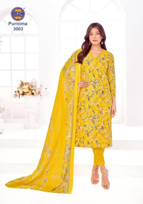 Mfc Purnima Vol-03 Dress Material  Pure Heavy Cotton Printed Dress  Wholesale Price  dress material catalogs
