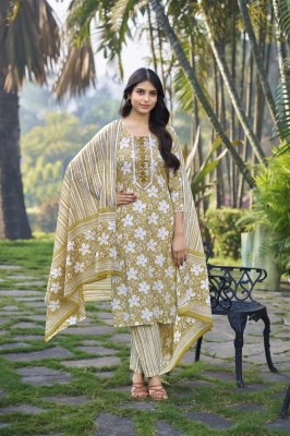 Millie by Ossm Pure Cotton Printed exclusive readymade suit collection with affordable rate readymade suit catalogs