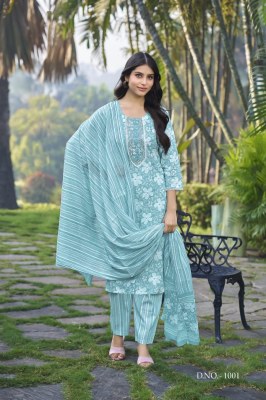 Millie by Ossm Pure Cotton Printed exclusive readymade suit collection with affordable rate readymade suit catalogs