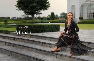 Miraan 3 by Lily and Lali Embroidered Fancy Readymade suit catalogue at affordable rate readymade suit catalogs