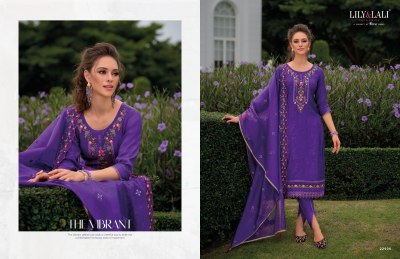 Miraan 3 by Lily and Lali Embroidered Fancy Readymade suit catalogue at affordable rate readymade suit catalogs