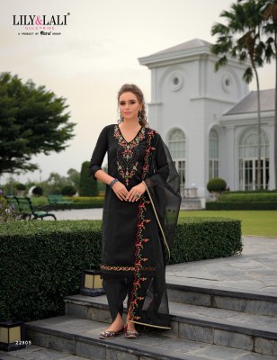 Miraan 3 by Lily and Lali Embroidered Fancy Readymade suit catalogue at affordable rate readymade suit catalogs