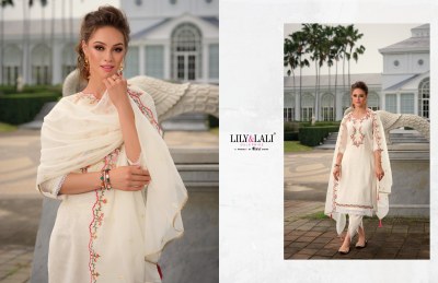 Miraan 3 by Lily and Lali Embroidered Fancy Readymade suit catalogue at affordable rate readymade suit catalogs