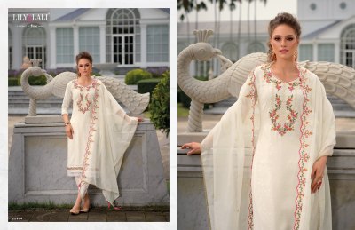 Miraan 3 by Lily and Lali Embroidered Fancy Readymade suit catalogue at affordable rate readymade suit catalogs