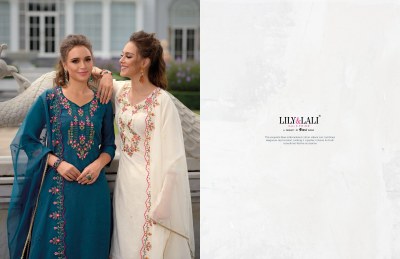 Miraan 3 by Lily and Lali Embroidered Fancy Readymade suit catalogue at affordable rate readymade suit catalogs