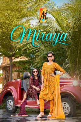 Miraya by Master Heavy capsule foil printed readymade suit catalogue at affordable rate Master