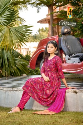 Miraya by Master Heavy capsule foil printed readymade suit catalogue at affordable rate readymade suit catalogs