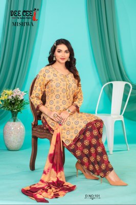 Mishwa by Deecee Heavy rayon printed readymade salwar suit catalogue at amaviexpo readymade suit catalogs