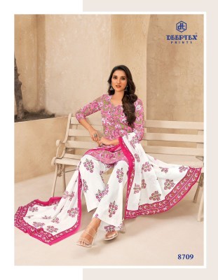 Miss India Vol 87 by Deeptex  Pure cotton printed unstitched salwar suit catalogue at affordable rate dress material catalogs