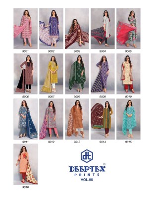 Miss India Vol 90 by Deeptex 16 Piece Unstitched dress material catalogue at affordable rate  dress material catalogs