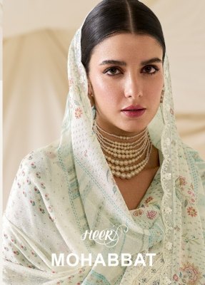 Mohabbat vol 188 by heer exclusive designer unstitched salwar suit collection at affordable rate Heer By Kimora