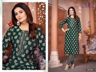 Moksh International Magic Vol 1 Premium Royal Silk Handwork Suit Set Kurti Collection Wholesale kurtis catalogs