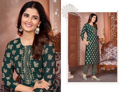 Moksh International Magic Vol 1 Premium Royal Silk Handwork Suit Set Kurti Collection Wholesale kurtis catalogs