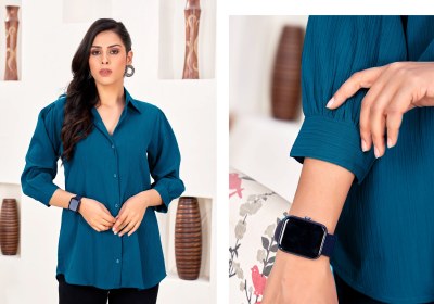 Moksh International by Dreams Shirt vol 2 fancy plain rinkal cotton shirt catalogue at low rate  western wear catalogs