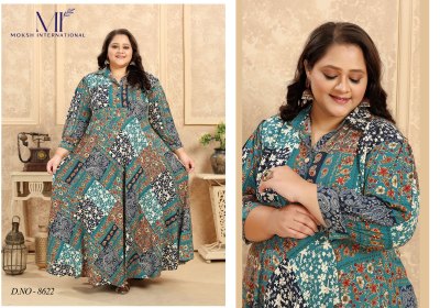 Moksh International  by plus size vol 1 premium export quality kurti at wholesale price